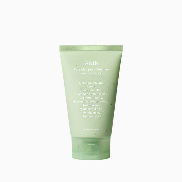 Abib - Pore Clay Pack Cleanser Heartleaf Charcoal Foam 120ml