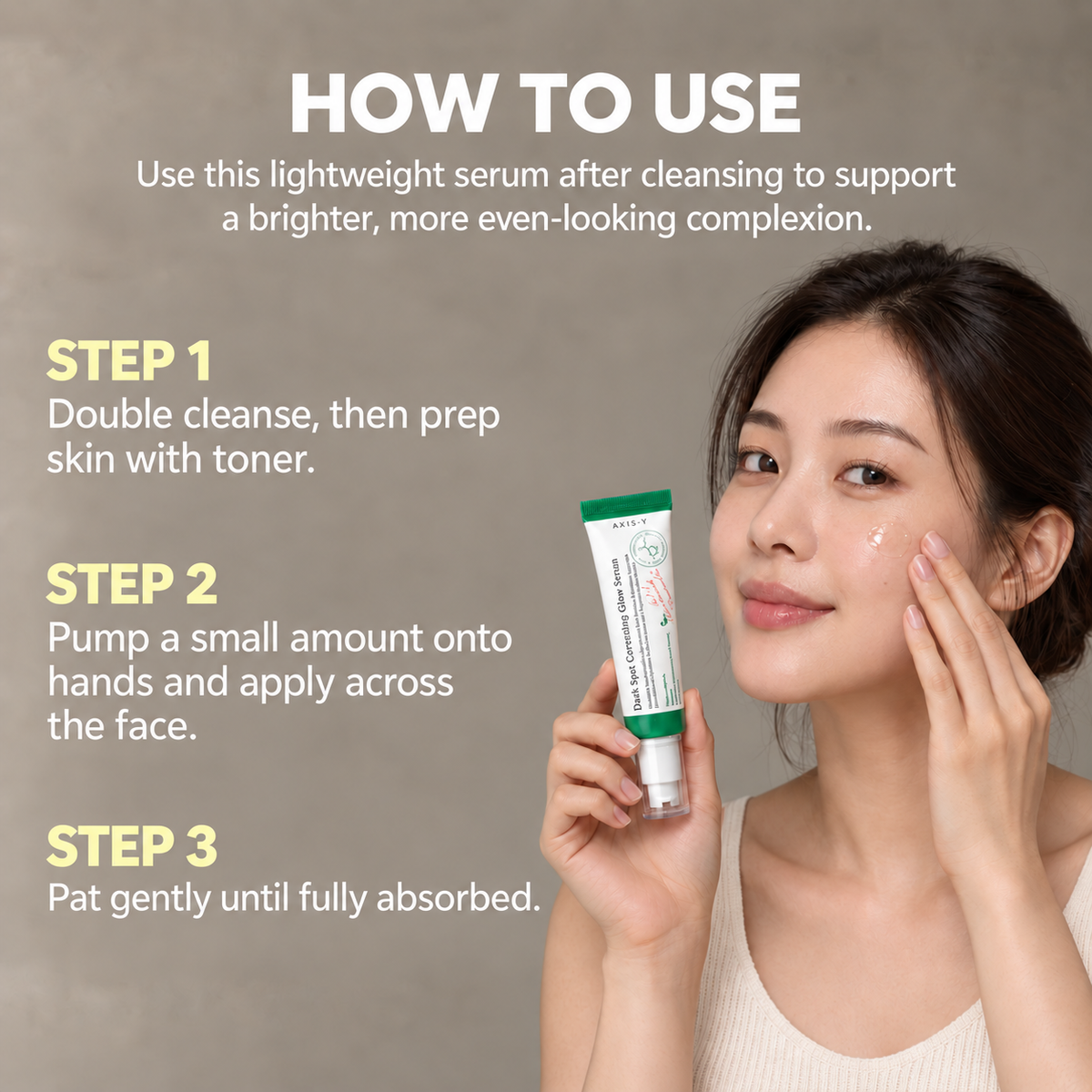 Axis Y- Dark Spot Correction Glow Serum 50ml