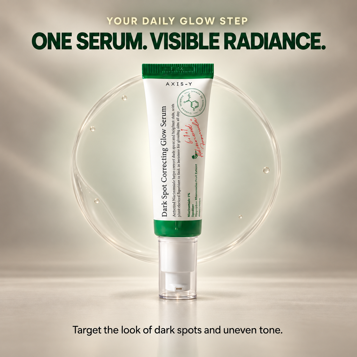Axis Y- Dark Spot Correction Glow Serum 50ml