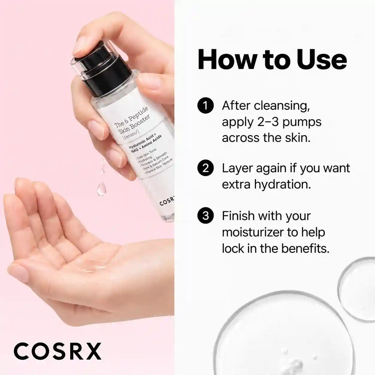 Cosrx - The 6 peptide Skin Booster 150ml