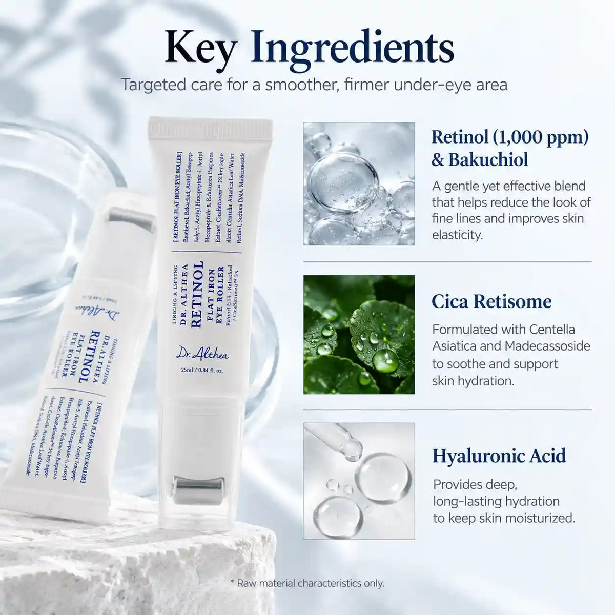 Dr. Althea - Retinol Flat Iron Eye Roller 25ml