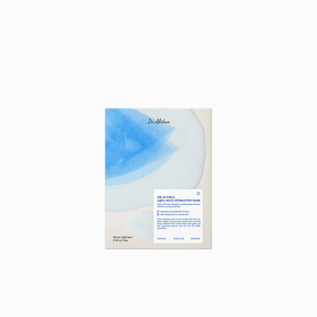 Dr. Althea Aqua Blue Hydration Mask 28g