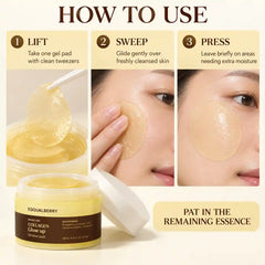 Eqqualberry - Collagen Glow Up Gel Toner Pads 140ml | 60pads