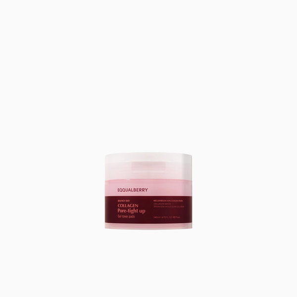 Eqqualberry - Collagen Pore-Tight Up Gel Toner Pads 140ml