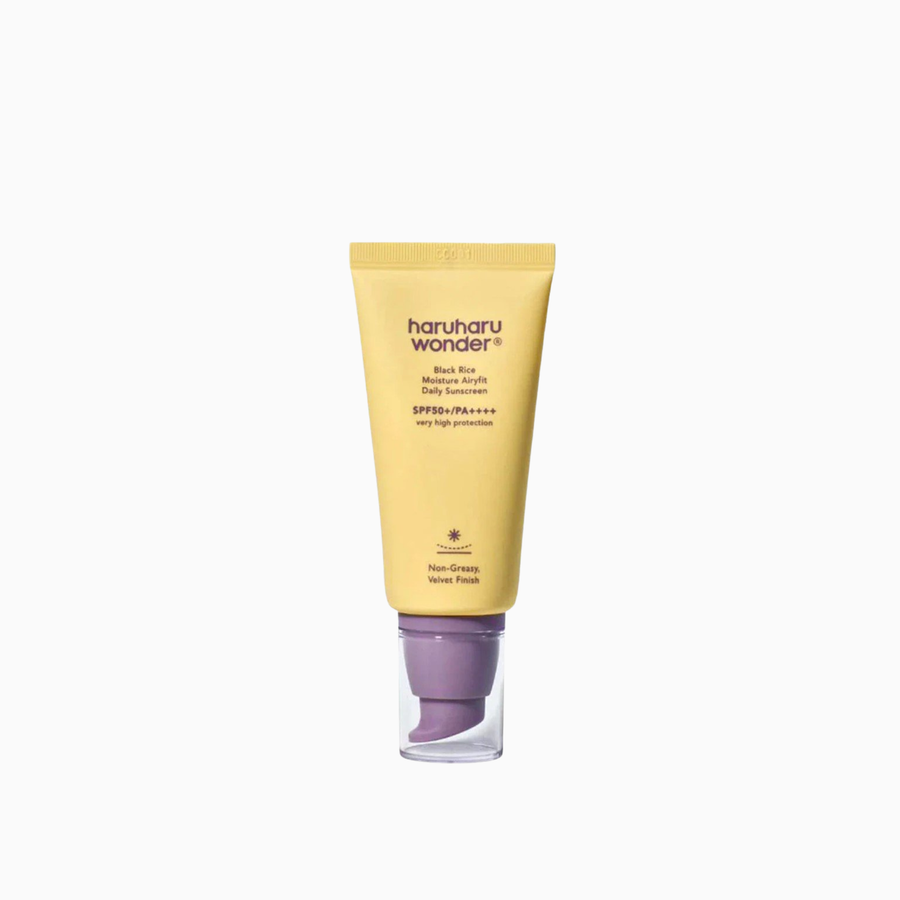 Haruharu Wonder - Black Rice Moisture Airfit Daily Sunscreen 50ml (Velvet Finish)