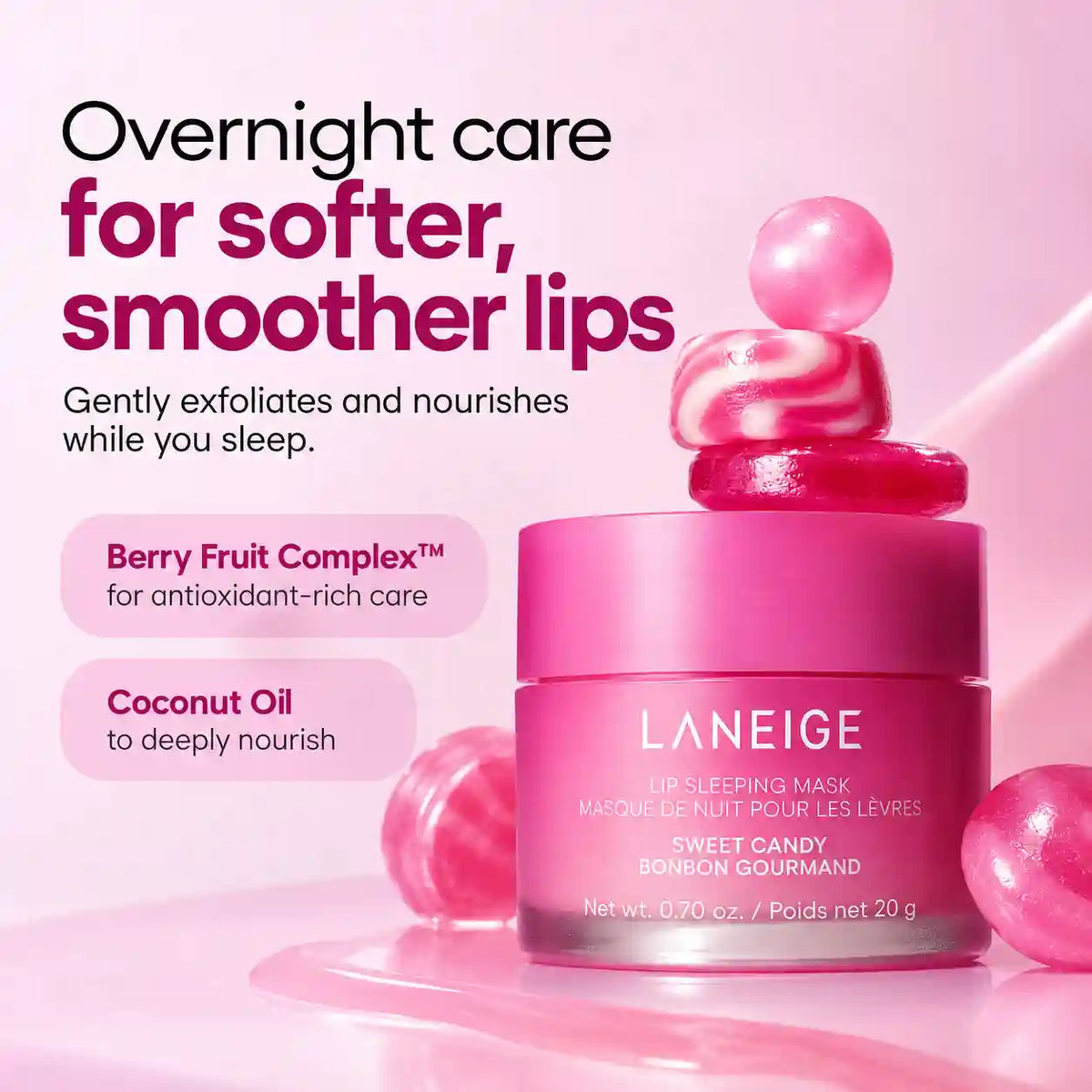 Laneige - Lip Sleeping Mask 20g Sweet Candy